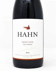 Image result for Hahn Pinot Noir California