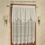 Image result for 64 Inch Long Lace Curtains