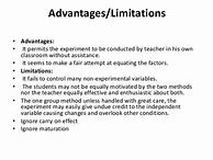Image result for Limitations in an Experiment