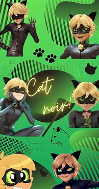 Image result for Cute Cat Noir Wallpaper