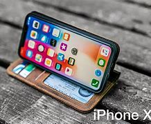 Image result for iPhone X Leather Wallet
