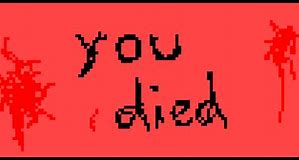 Image result for Death Screen 8-Bit