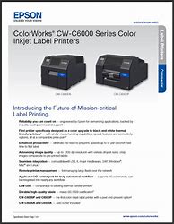 Image result for Color Labels for Use in an Epson Color Works Label Printer