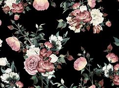 Image result for Floral Design Wallpaper White