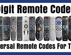 Image result for 4 Digit Universal Remote Codes for LG TV