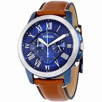 Image result for Fossil Blue Dial Watch
