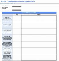 Image result for Performance Appraisal Form Template