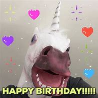 Image result for Happy Birthday Funny Unicorn