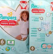Image result for Pampers Nappy Pants Size 6