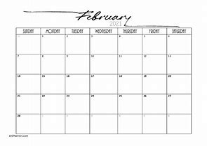 Image result for February Calendar Print