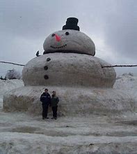 Image result for Huge Snowman Funny