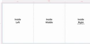 Image result for 8.5X11 Trifold Template