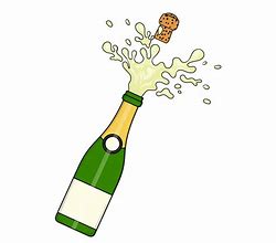 Image result for How to Draw Champagne Bottle
