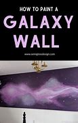 Image result for How to Paint Galaxy Wall Mural