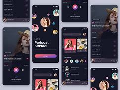 Image result for Podcast Player Login Page UI
