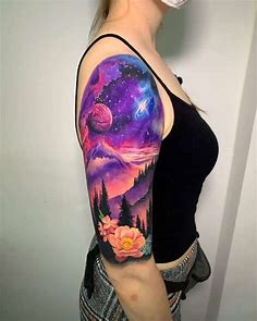 Top 63 Best Forest Sleeve Tattoo Ideas - [2021 Inspiration Guide]