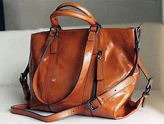 Image result for Leather Tote iPad Bag