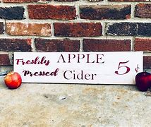 Image result for Apple Cider Stand Sign