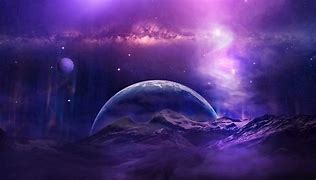 Image result for Galaxy Moon Art