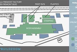 Image result for Tesla Fremont Factory Map