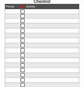 Image result for It Daily Checklist Template Excel
