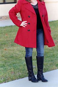 Image result for Pea Coat Dress
