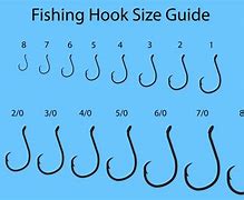 Image result for Fishing Hooks Types and Sizes