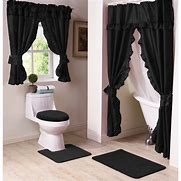 Image result for Temu 4 Piece Bathroom Sets with Shower Curtain Hooks
