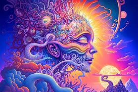 Image result for Psychedelic Face