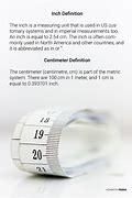 Image result for What Is 1 Inch in Cm