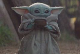 Image result for Baby Yoda Holding Coffee Cup Memes