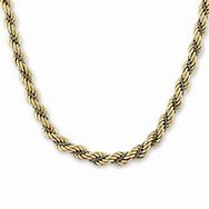 Image result for Yellow White Gold Rope Chain
