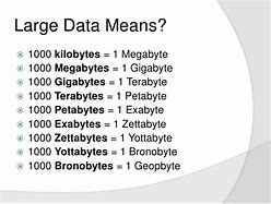Image result for How Much Is 1 Zettabyte