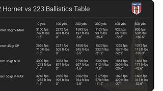 Image result for 22 vs 223 Ballistics