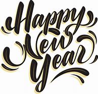 Image result for New Year Text PNG