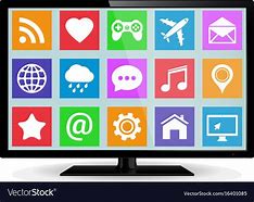 Image result for Smart TV Media Icons