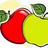 Image result for Pic of Two Apple's