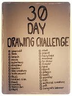 Image result for 30-Day Drawing Challenge