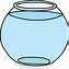 Image result for Cartoon Empty Fish Bowl