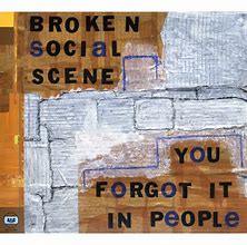 Image result for You Forgot It in People CD-Cover