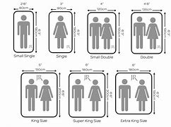 Image result for Bed Sizes Chart Double King