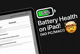 Image result for Check Bttery iPad