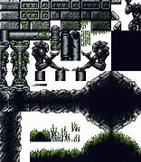 Image result for Metroid II Tile Set