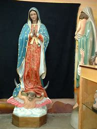 Image result for Virgen De Guadalupe Statue