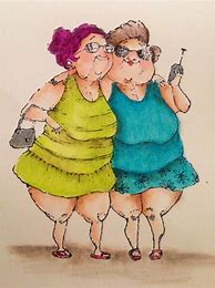 Image result for Funny Old Lady Cartoons