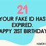 Image result for Happy 21st Birthday Funny Quotes