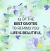 Image result for Your Beautiful Life Quotes