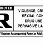 Image result for Rated R Clip Art