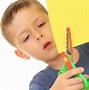 Image result for Kids Cutting with Scissors