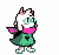 Image result for Ralsei Sprite without Hat